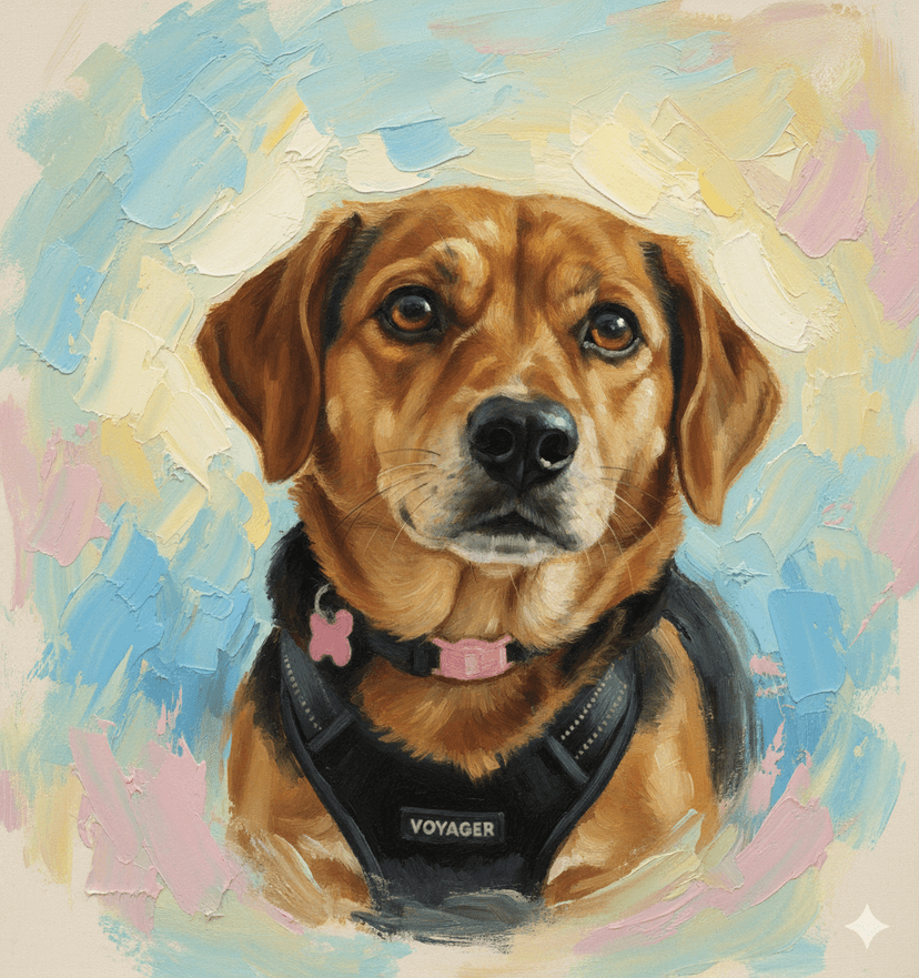 After - Artistic portrait